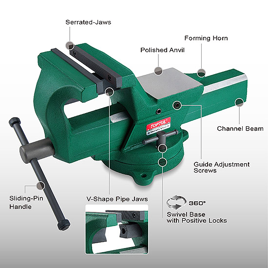 Dụng cụ kẹp Toptul DJAD0106