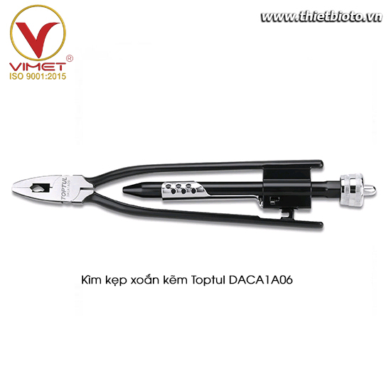 Kìm kẹp xoắn kẽm Toptul DACA1A06